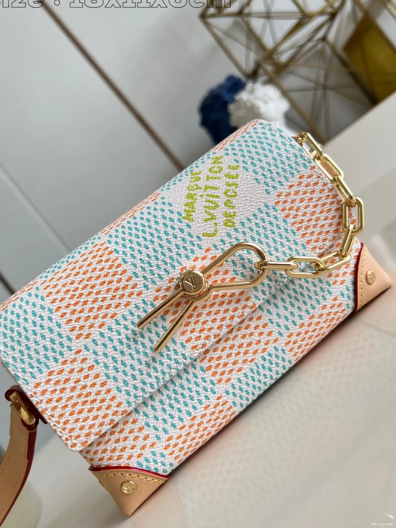 AAA Replica Ru Wearable VUITTON Wallet-18*11*6.5CM LOUIS Steamer 0615